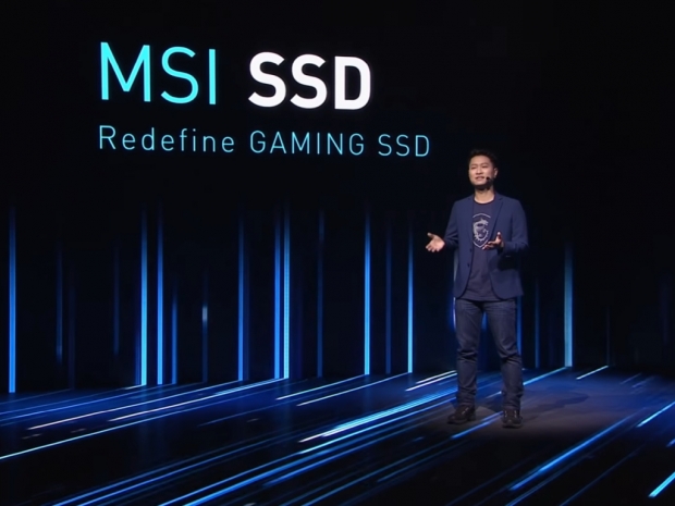 MSI shows its PCIe 4.0 NVMe SSDs at CES 2021