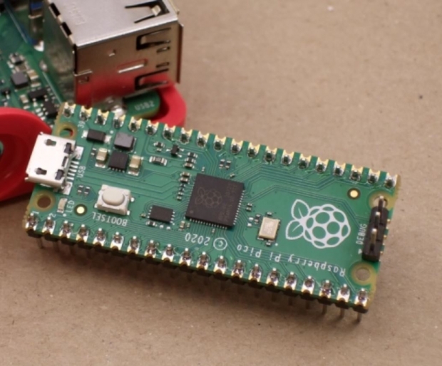 Raspberry Pi Pico microcontroller out