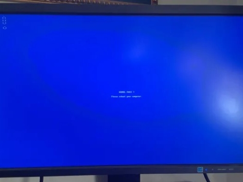 Linux finally gets a blue screen of death