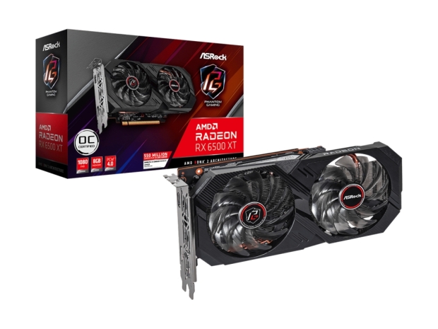 ASRock launches Radeon RX 6500 XT with 8GB of memory