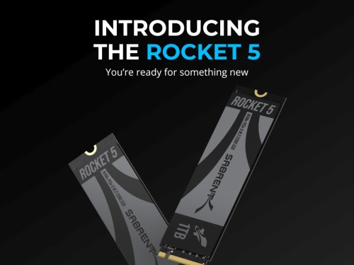 Sabrent announces new Rocket 5 M.2 NVMe Gen 5 SSD