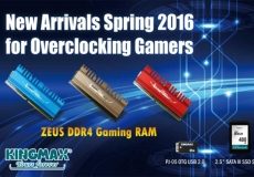 Kingmax releases gaming DDR4 RAM range