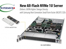 Super Micro releases all-flash NVMe 1U SuperServer