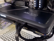 Intel shows Arc A750 GPU running Death Stranding game