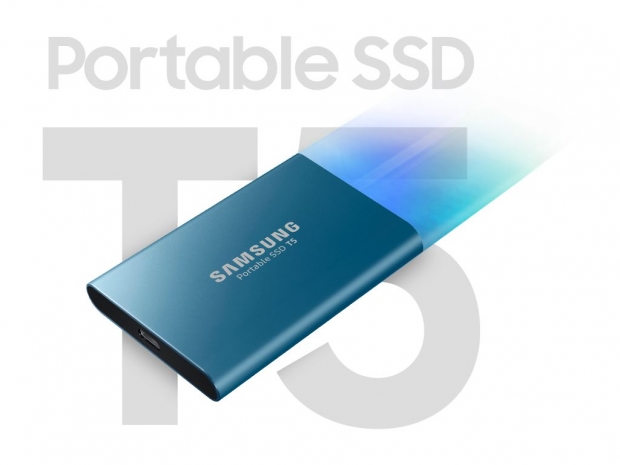 Samsung unveils Portable SSD T5 drives