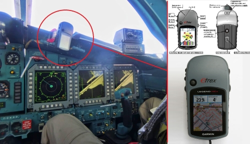 Russian fighter pilots bring their own GPS devices