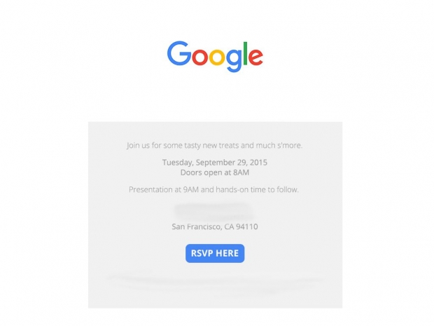 Google sends out invites for September 29 event
