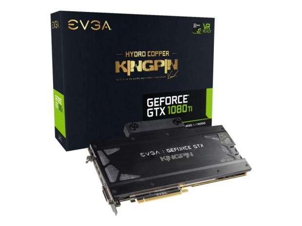 EVGA GTX 1080 Ti K|NGP|N Hydro Copper becomes available