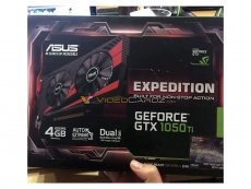 Asus GTX 1050 Ti Expedition pictured ahead of launch